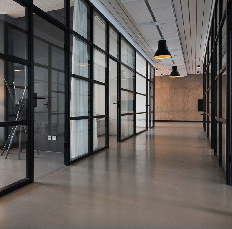 indoor lighting hallway