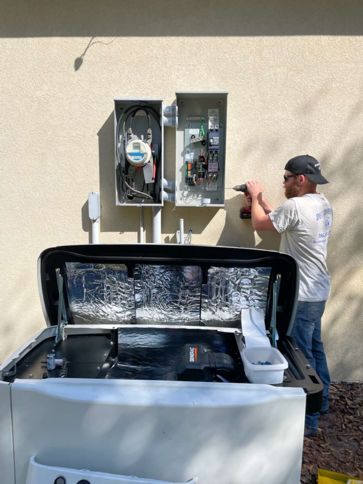 Outdoor Electric Box Installation