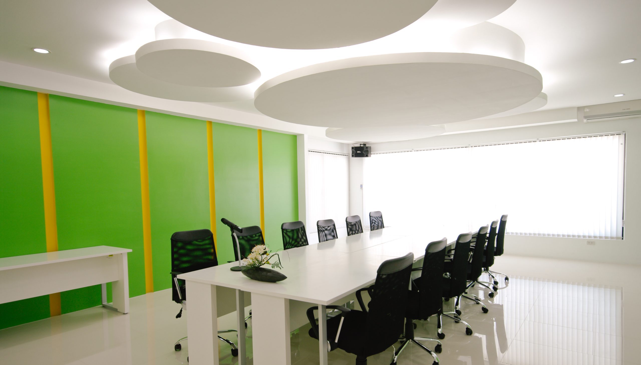 Conference room in office with modern decoration