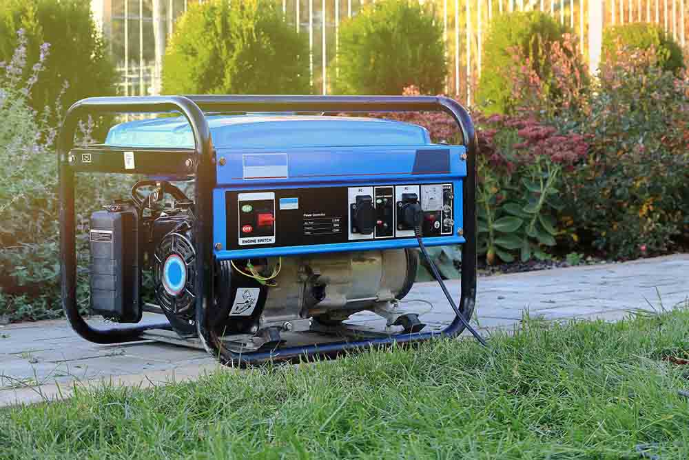 a running generator